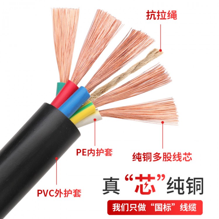 RVV12X0.75聚氯乙烯绝缘护套电缆