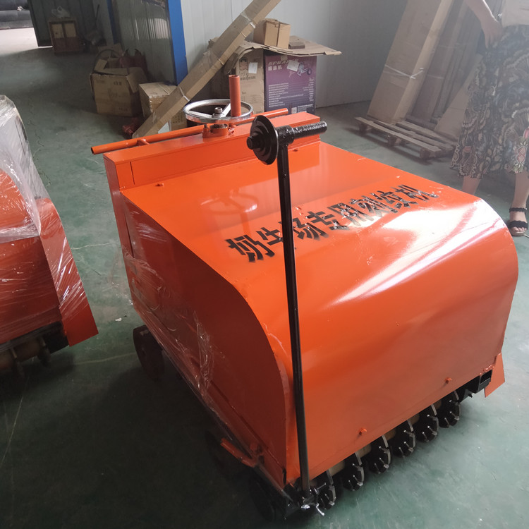 刻纹深度可调节 自动行走电动刻纹机 机械式牛场开槽机