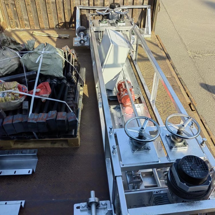 Frame-Type Barn Pulling Machine, Electric Grooving Machine, Concrete Texture Press