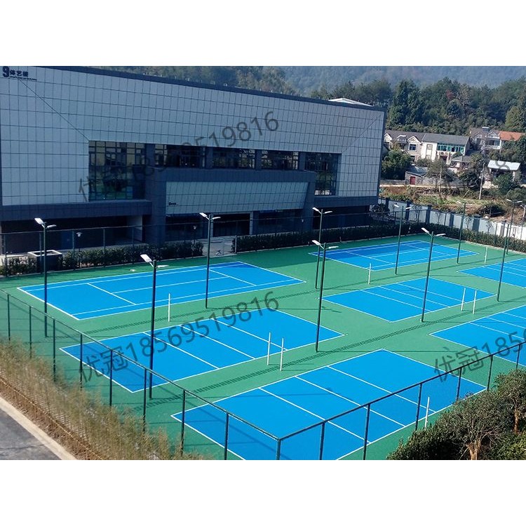 工程案例-硅PU球场