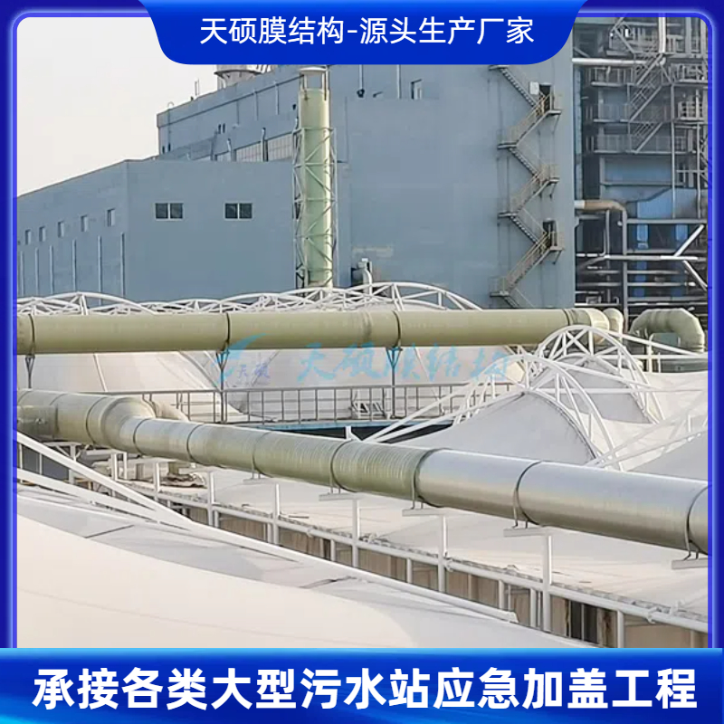 山东金岭化工厂污水池加盖项目