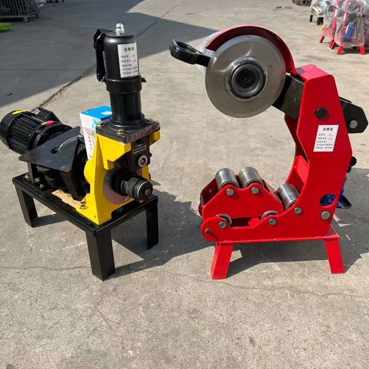 380V Fire Hose Pipe Cutting Machine, Electric Hydraulic Pipe Cutter, Desktop Pipe Cutting Machine
