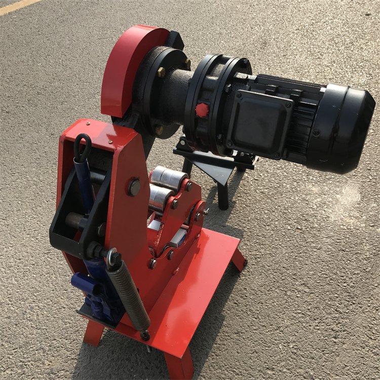 Double-Sided Electric Hydraulic Pipe Cutting Machine, 20-250MM Electric Hydraulic Pipe Cutting Machine, Steel Pipe Cutting Machine