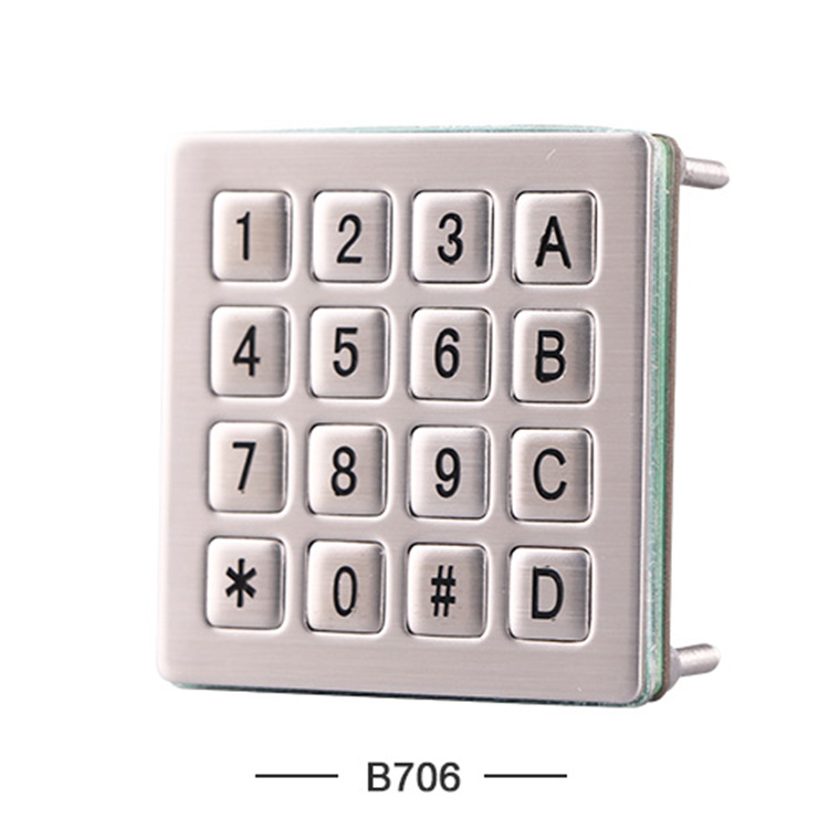 不锈钢工业数字键盘B706