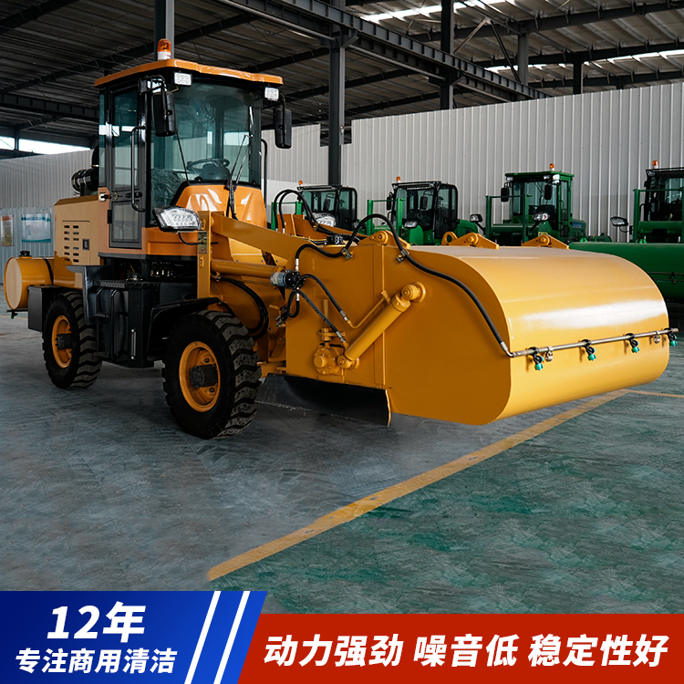 FH2600扫地车工厂清扫设备 干湿分离 提供设计方案