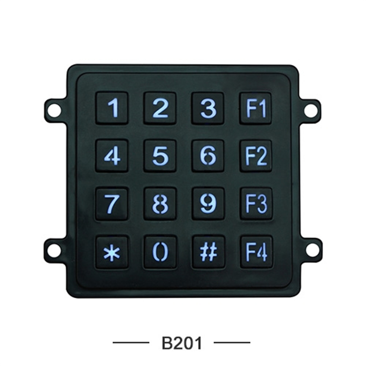 加油机塑料键盘B201