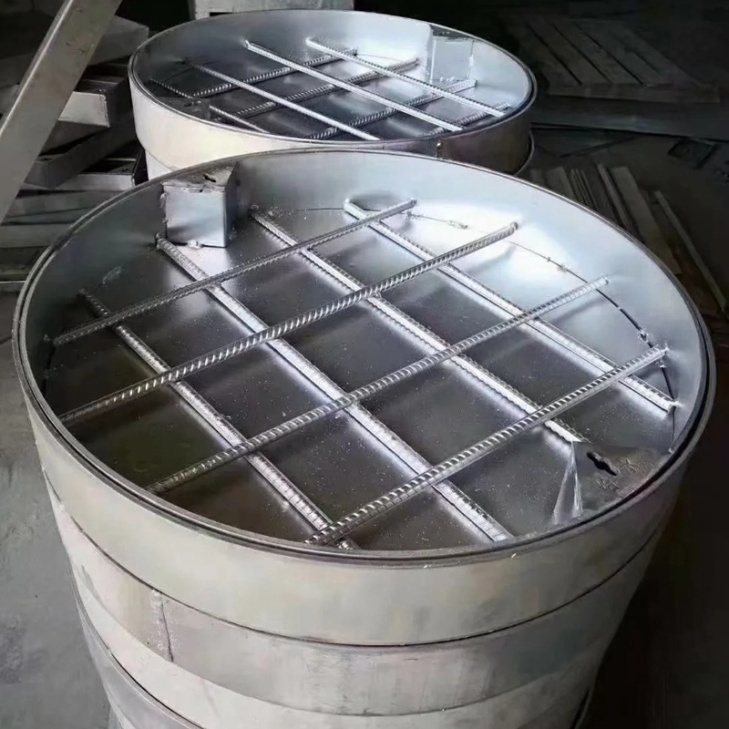Stainless steel round square manhole cover processing customization