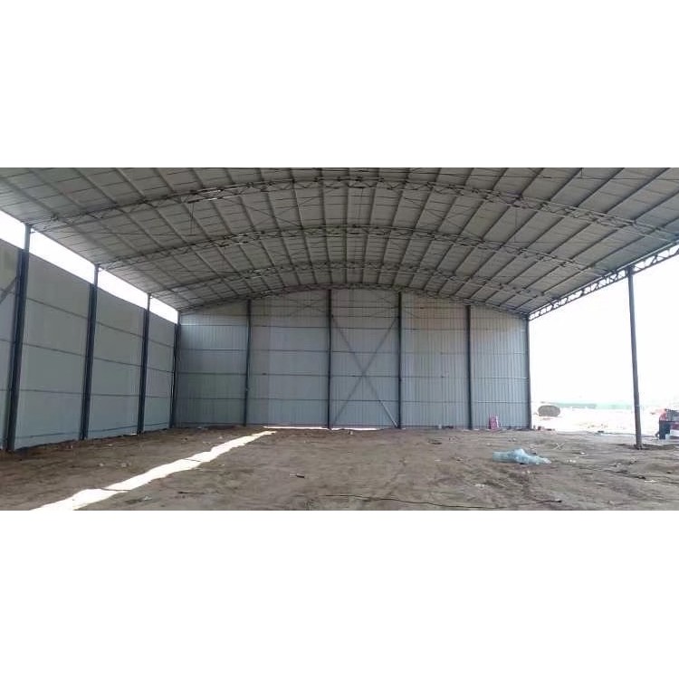 拆除闻喜彩钢瓦工程钢结构厂房料棚安装