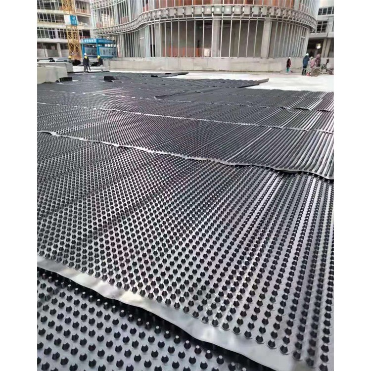山东临沂黑色排水板施工
