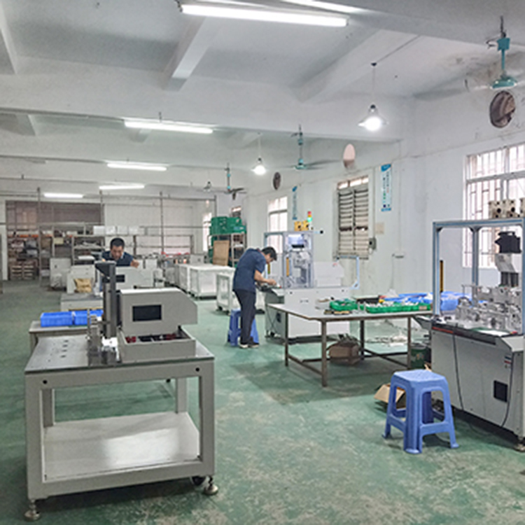 无刷电机绕线机装配车间