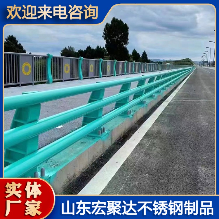 防撞护栏人行道护栏复合管护栏灯光护栏桥梁护栏 质量保障