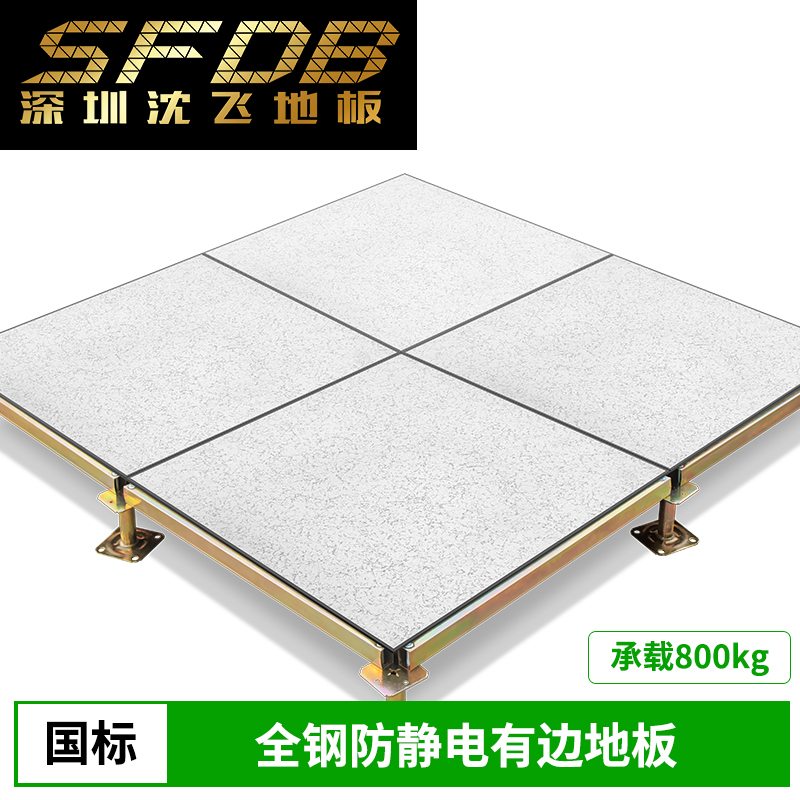 国标防静电地板 有边800
