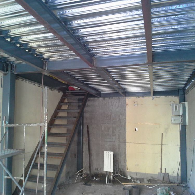 专业钢结构楼梯 钢阁楼安装厂家 送货上门加工安装