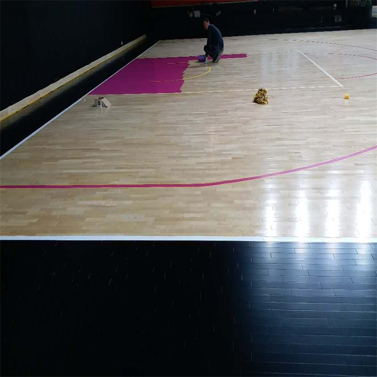 体育运动木地板瑜伽室舞蹈室羽毛球馆篮球馆专业木地板