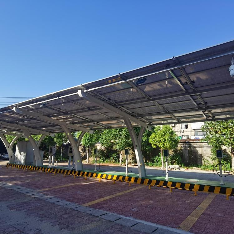 太阳能光伏车棚耐腐蚀质保耐用耐磨工商业停车场