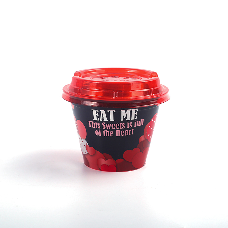 一次性酸奶杯食品级PP塑料杯 果汁牛奶饮料包装杯带盖