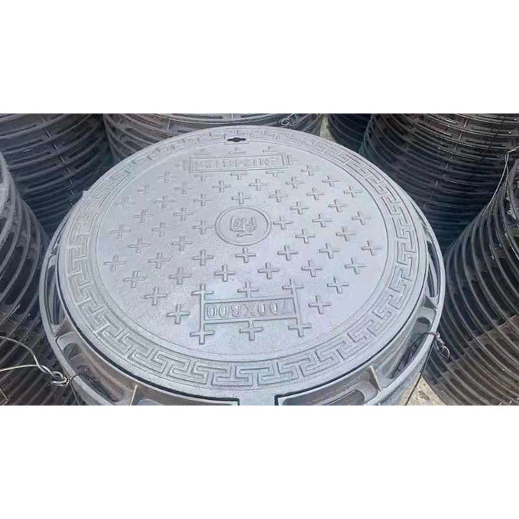 Ductile Iron Manhole Covers Pedestrian Sidewalk Square Drain Grates