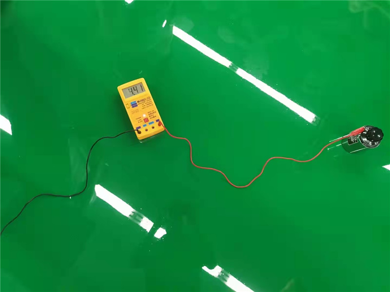 Anti-static thin-coated floor paint