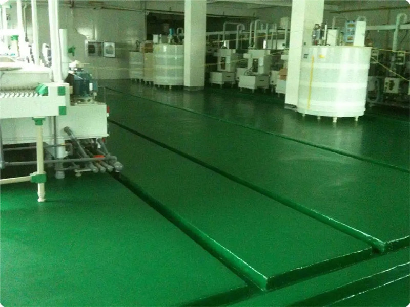 Epoxy glass fiber anti-corrosion floor paint