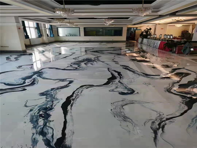 Splatter Art Floor Paint