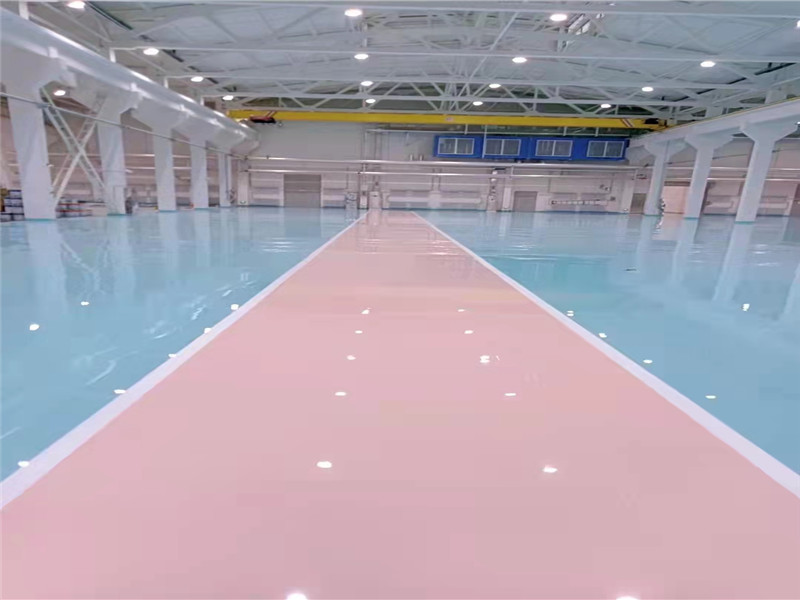 Water-based epoxy floor paint