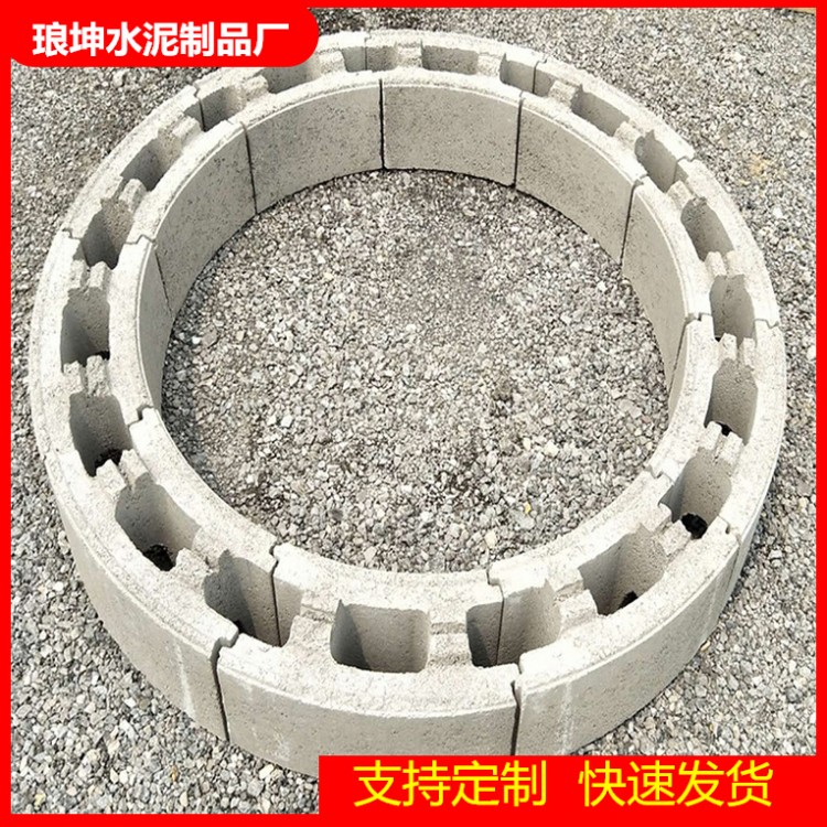 砌井模块砖 检查井模块水泥砌块 预制混凝土材质 各种规格