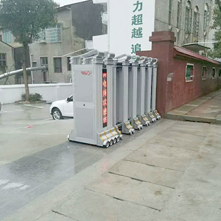 东莞道滘镇电动伸缩门案例