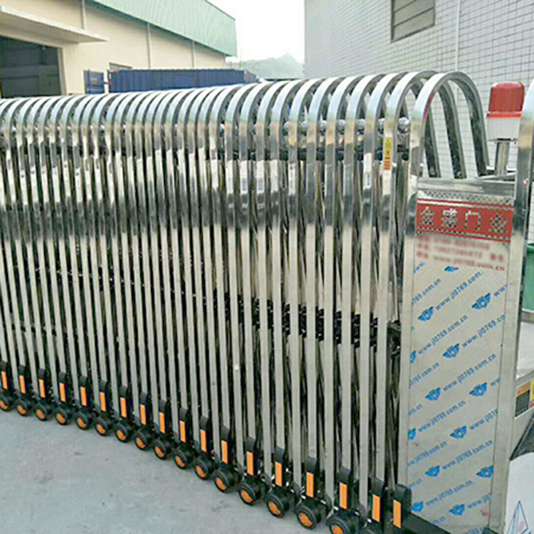 东莞虎门电动伸缩门案例