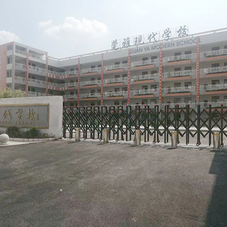 东莞学校电动伸缩门安装