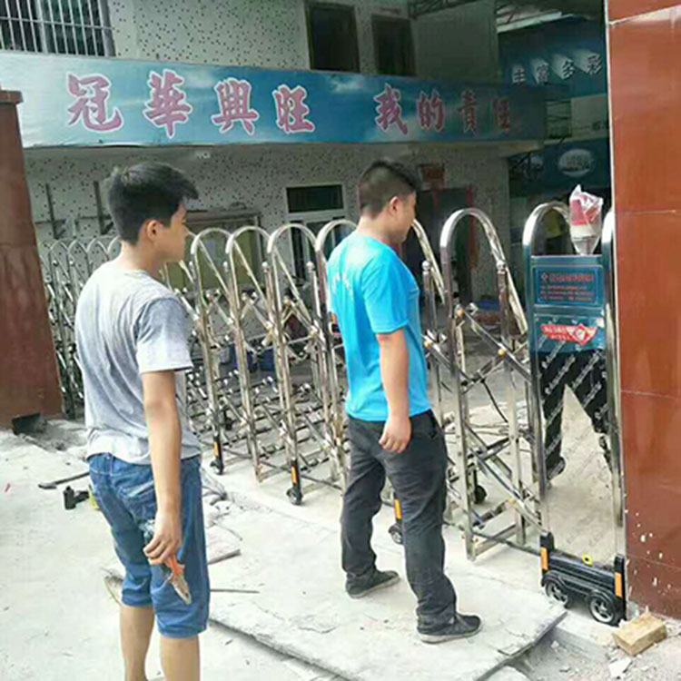 大岭山电动门案例