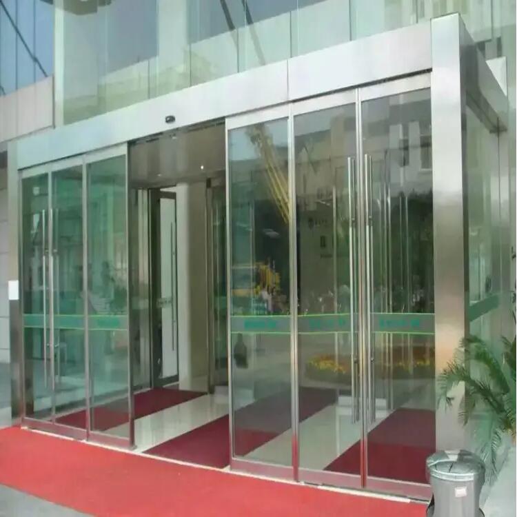 铝合金玻璃门 商铺玻璃大门 支持定制 安装便捷