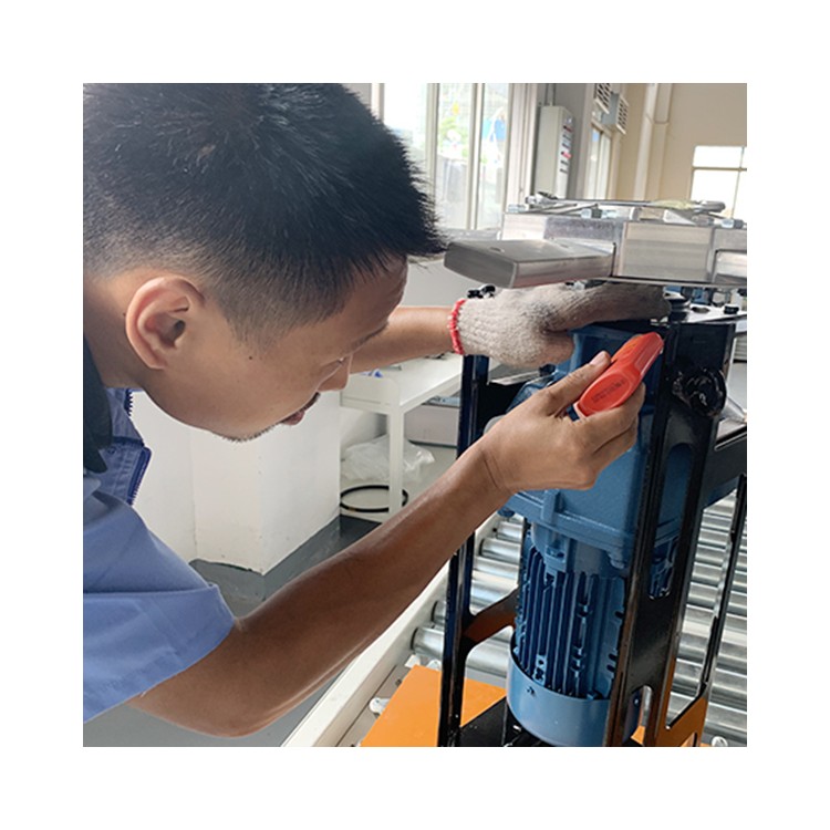 电机减速机安装现场