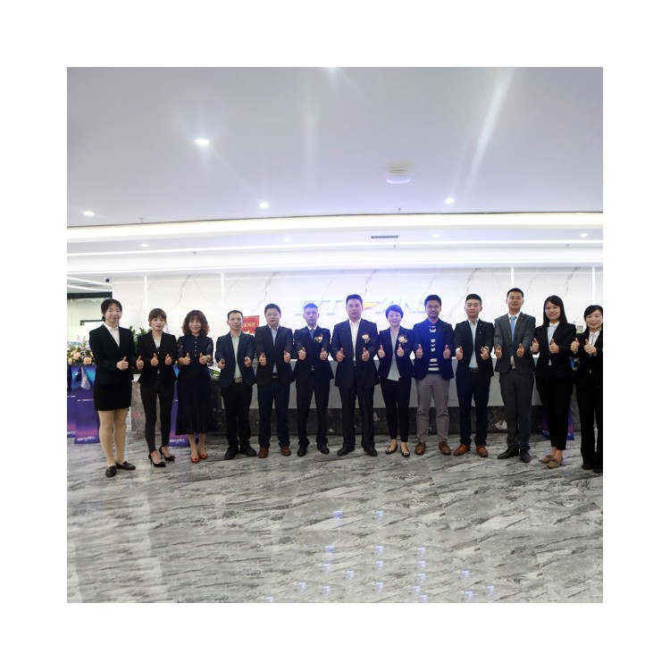 出口服务部合影