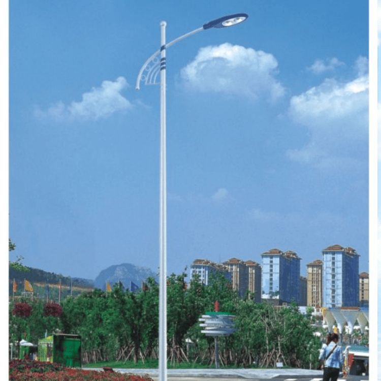 市电路灯厂家户外6米7米8米单臂路灯,杆规格齐全