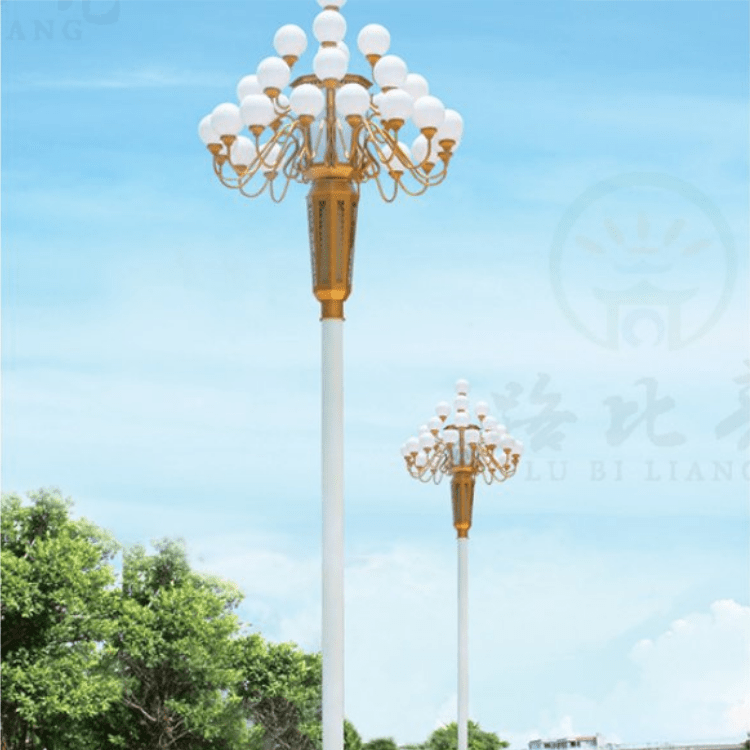 中山中华灯生产厂家广场景观玉兰灯户外道路照明品质保证