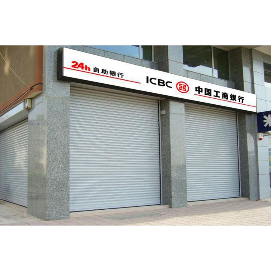 钢质抗风卷帘门