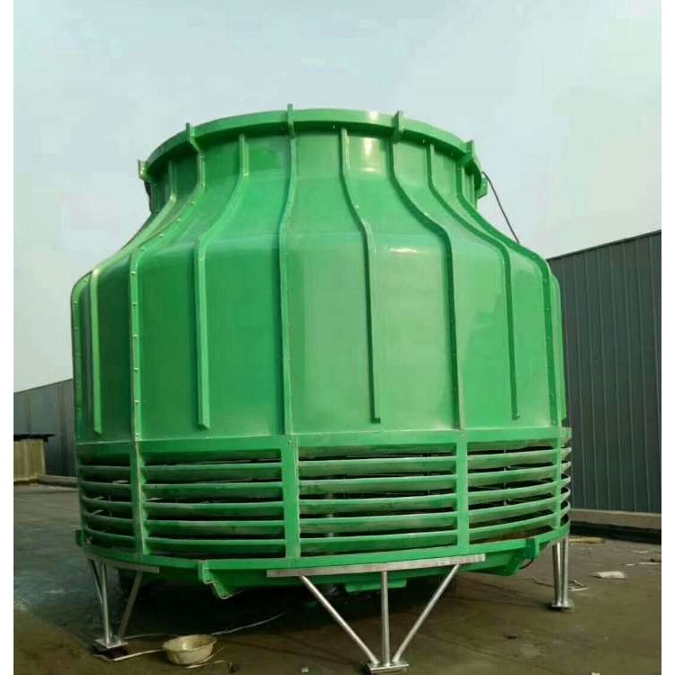 工业冷却水塔 圆形玻璃钢冷却塔 8吨-500吨循环制冷