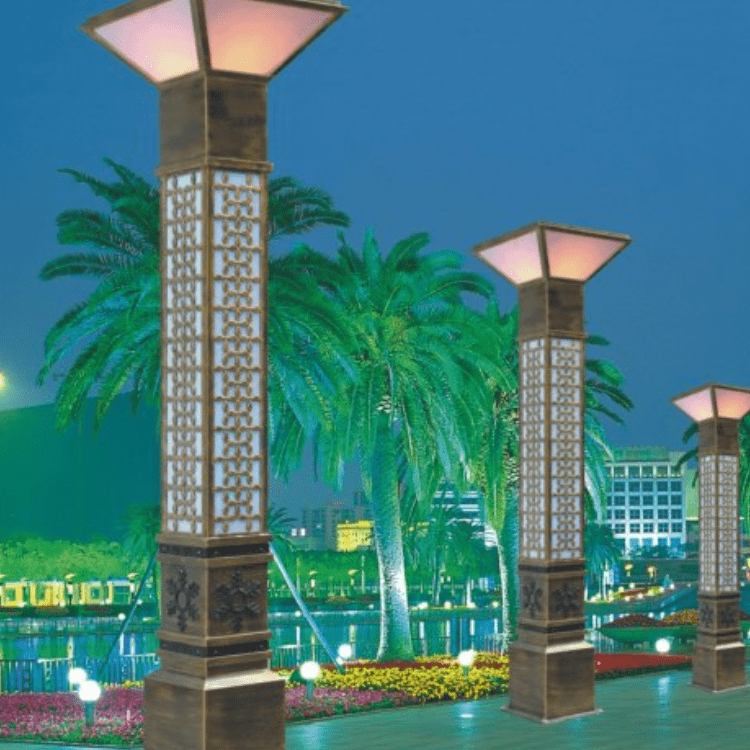 大型景观灯定做厂家特色LED街道路灯园林景观照明专业定制