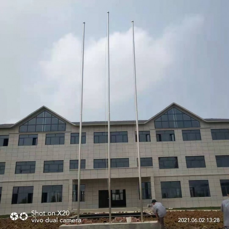 安徽合肥旗杆厂家蚌埠铝合金旗杆自动升降旗杆