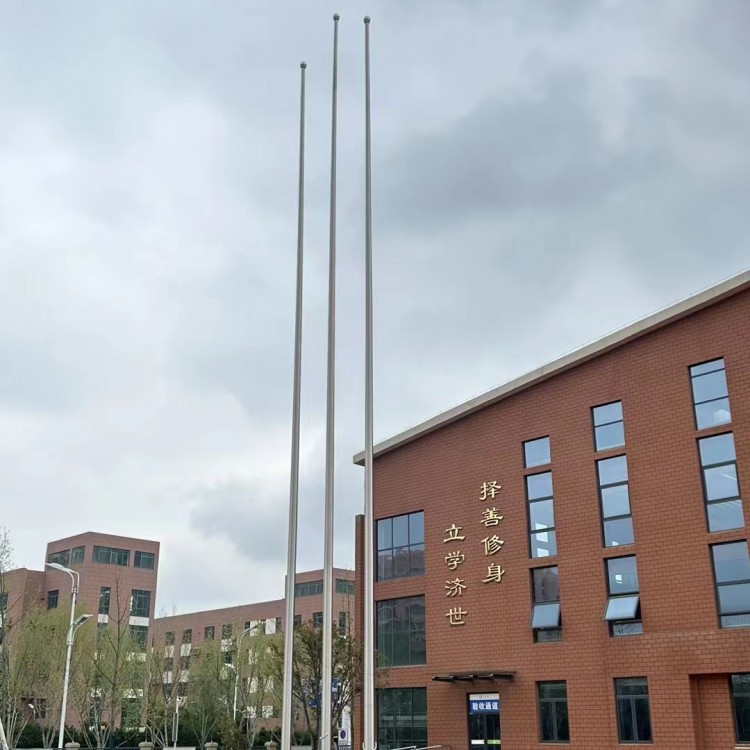 黄山手动旗杆电动旗杆合肥酒店旗杆服务站旗杆