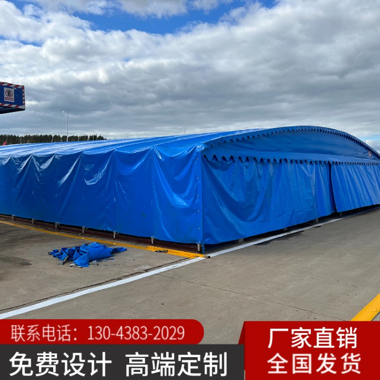 锦州大型电动雨棚厂家推拉雨篷、伸缩推拉雨棚