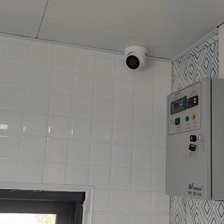 金地威新食品工厂监控安装