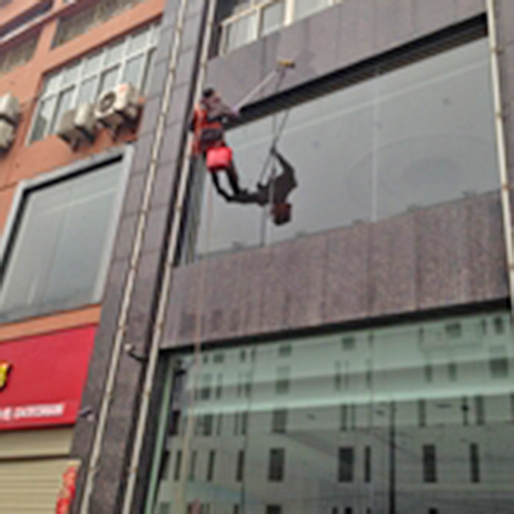 Clean exterior walls