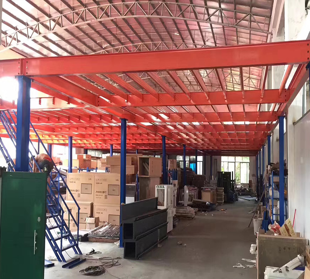 阁楼式货架 载重储物架 轻型电商仓储货架