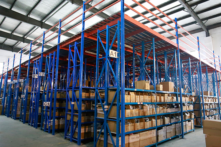 仓库阁楼式重型货架 拆装简便快捷