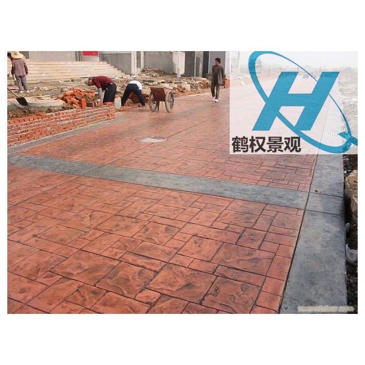 南京彩色压模地坪混凝土制品