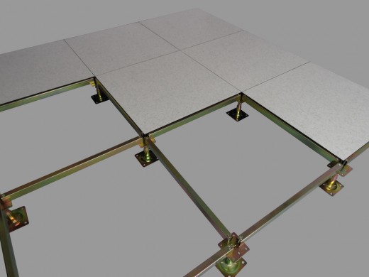 网络地板与防静电地板的区别?