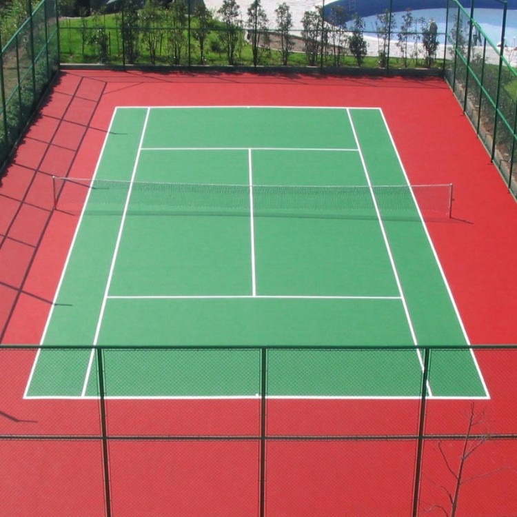 保定室外塑胶网球场地建造翻新