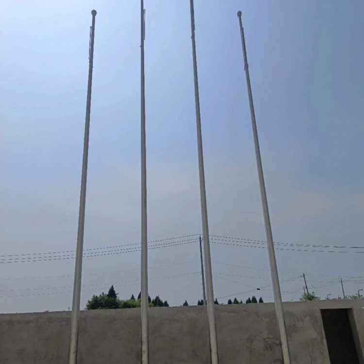 浙江衢州旗杆生产厂家316不锈钢旗杆18米锥形旗杆