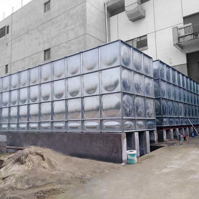 方形组合式楼顶生活储蓄水箱设备